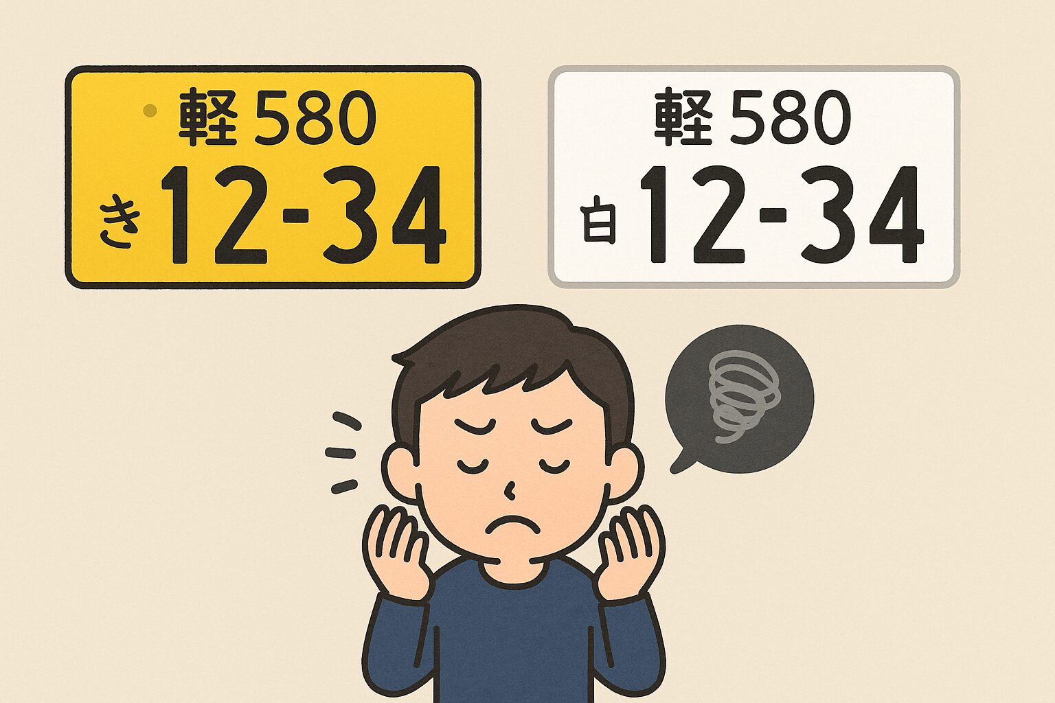 軽自動車の白ナンバーはやめてほしい？後悔する5つの理由とは