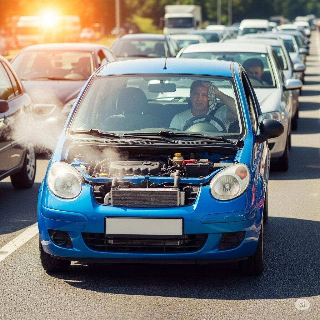 車からキーキー音！走行中に考えられる5大原因