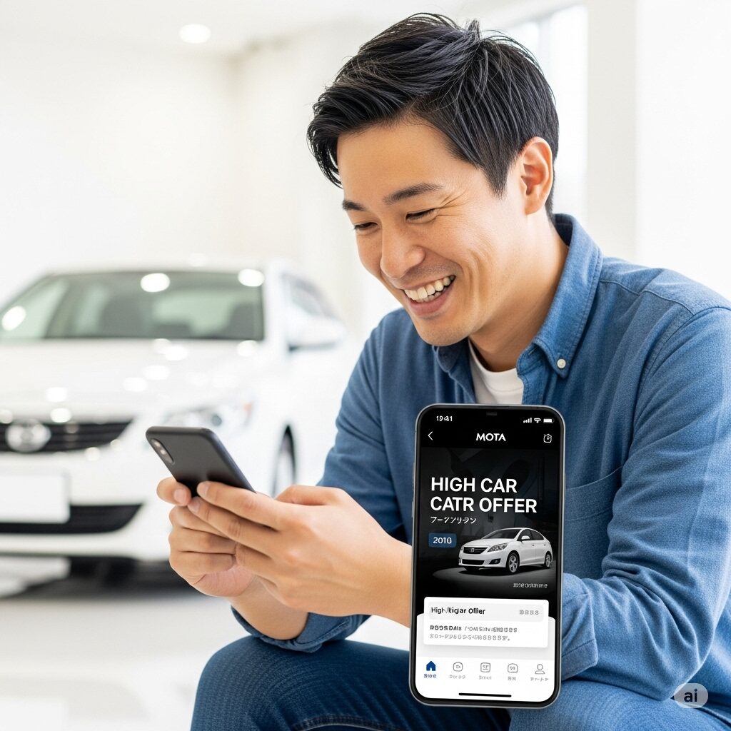 mota車買取の評判は本当？実際の口コミと高額査定の秘密