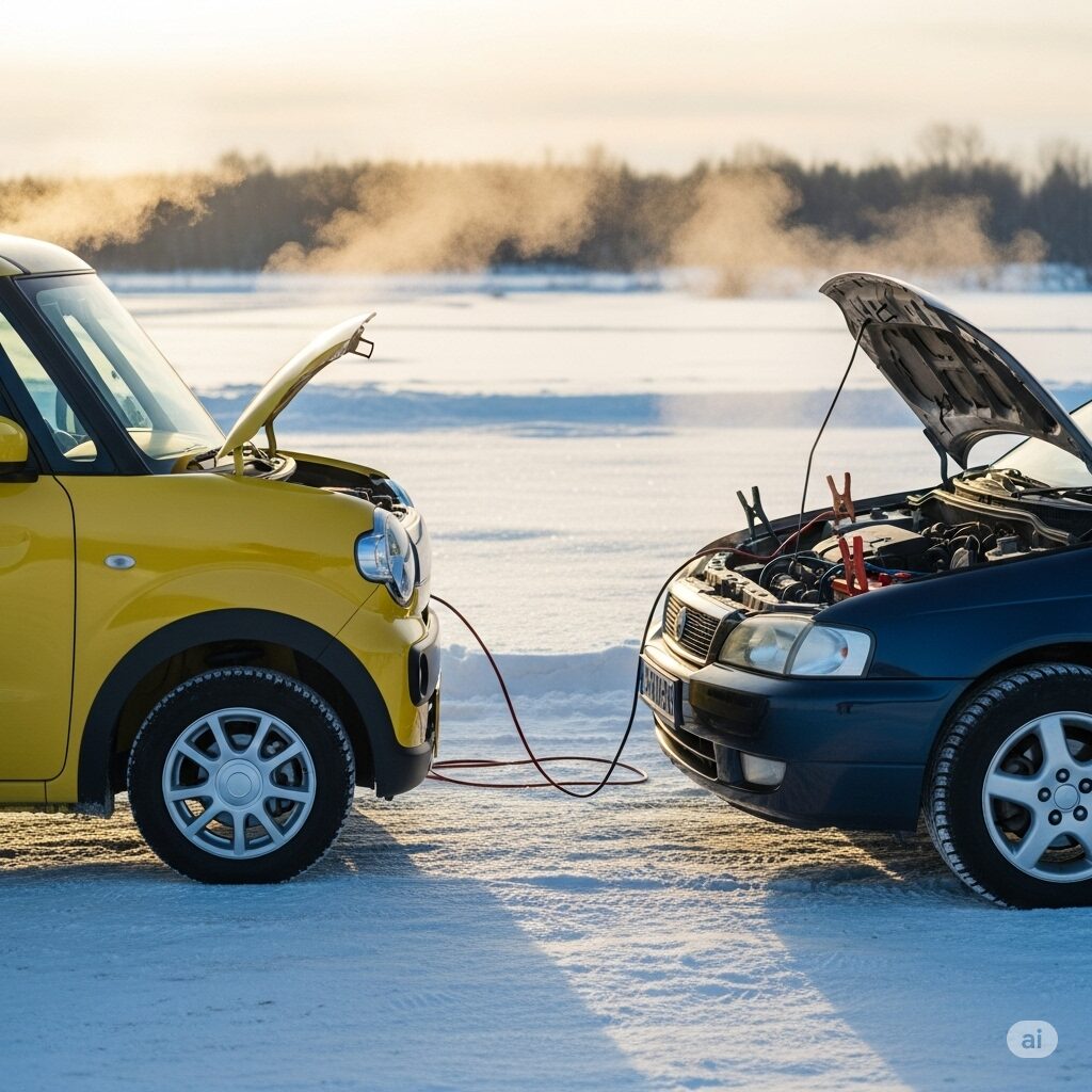 バッテリー上がり軽自動車から普通車へ救援できる？完全ガイド