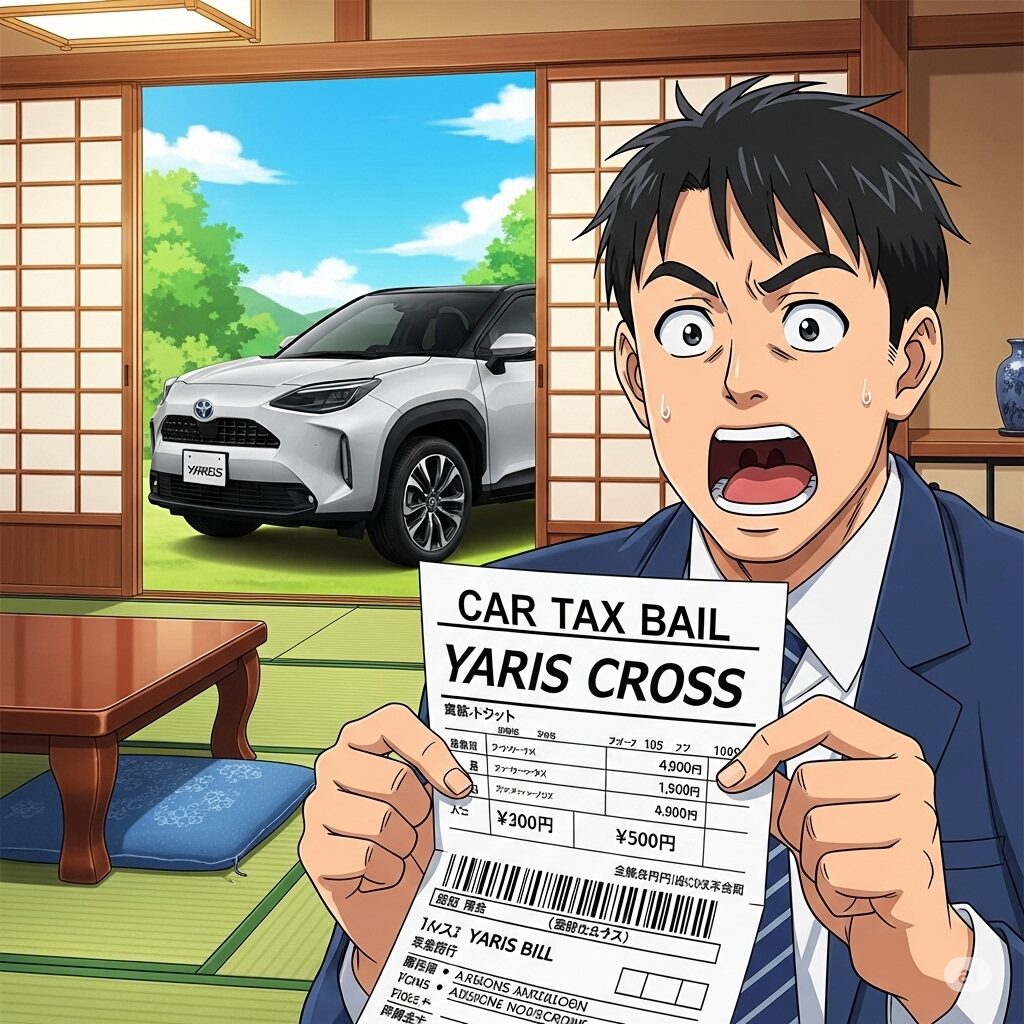 ヤリスクロス自動車税はいくら？節税術も一挙公開！