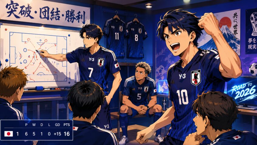 サッカー日本代表2026W杯F組通過は何％？森保解任も解説