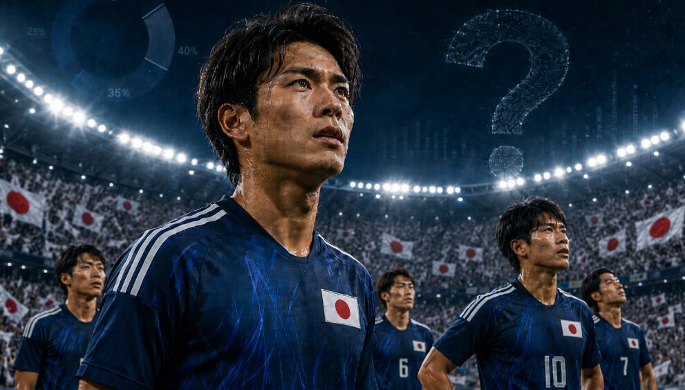 サッカー日本代表2026W杯F組通過は何％？森保解任も解説