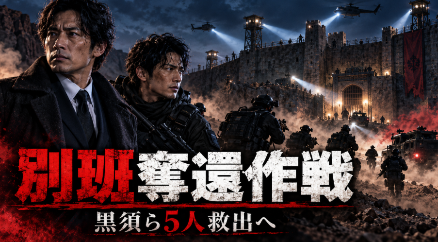 VIVANT第18話ネタバレ｜別班奪還作戦と乃木・ノコルを考察