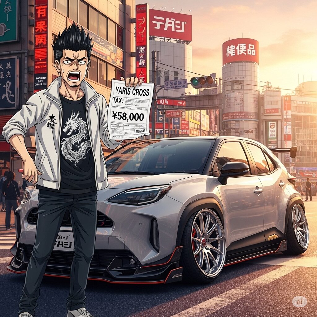 ヤリスクロス自動車税はいくら？節税術も一挙公開！