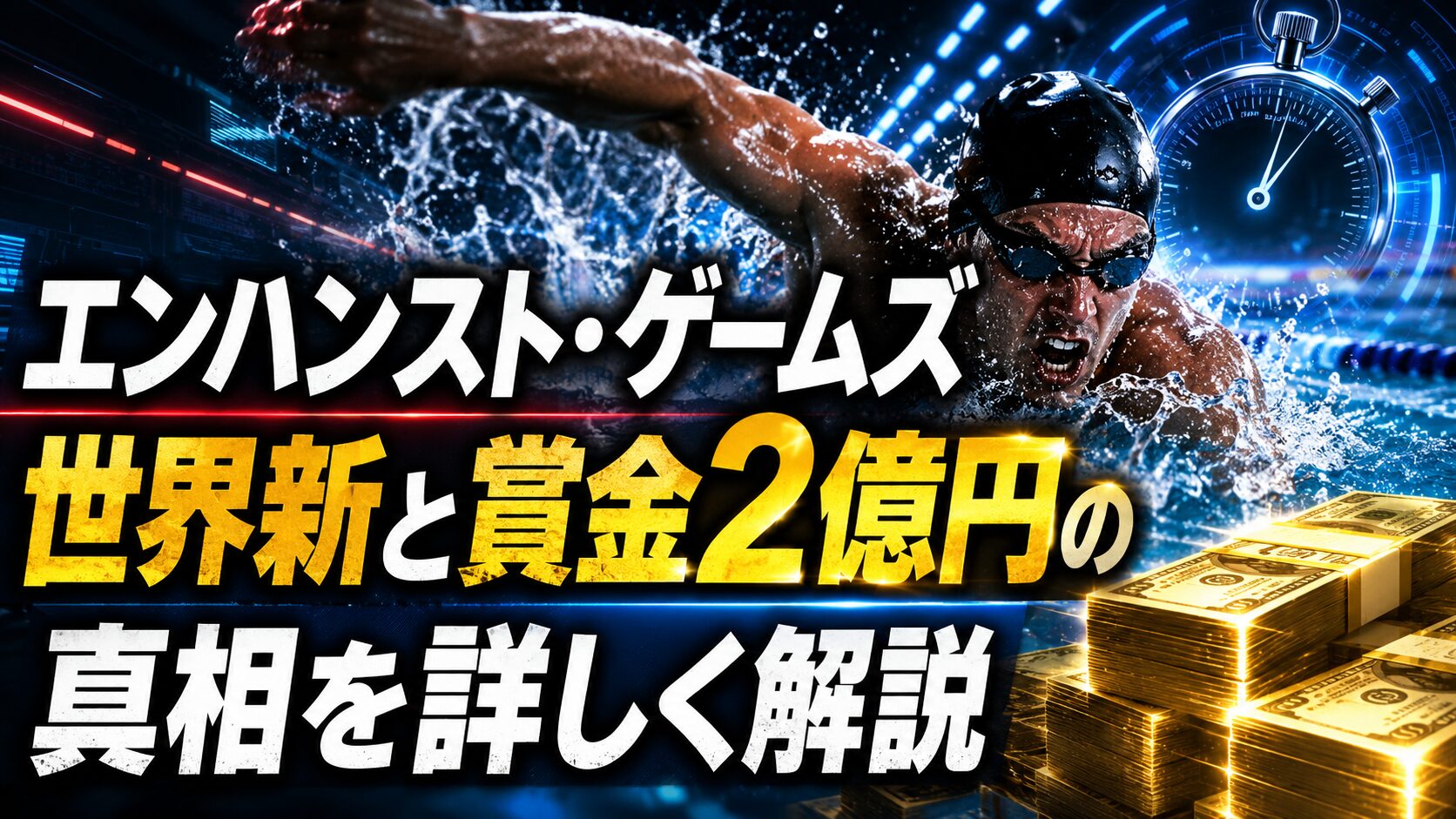 エンハンスト・ゲームズ世界新と賞金2億円の真相を詳しく解説