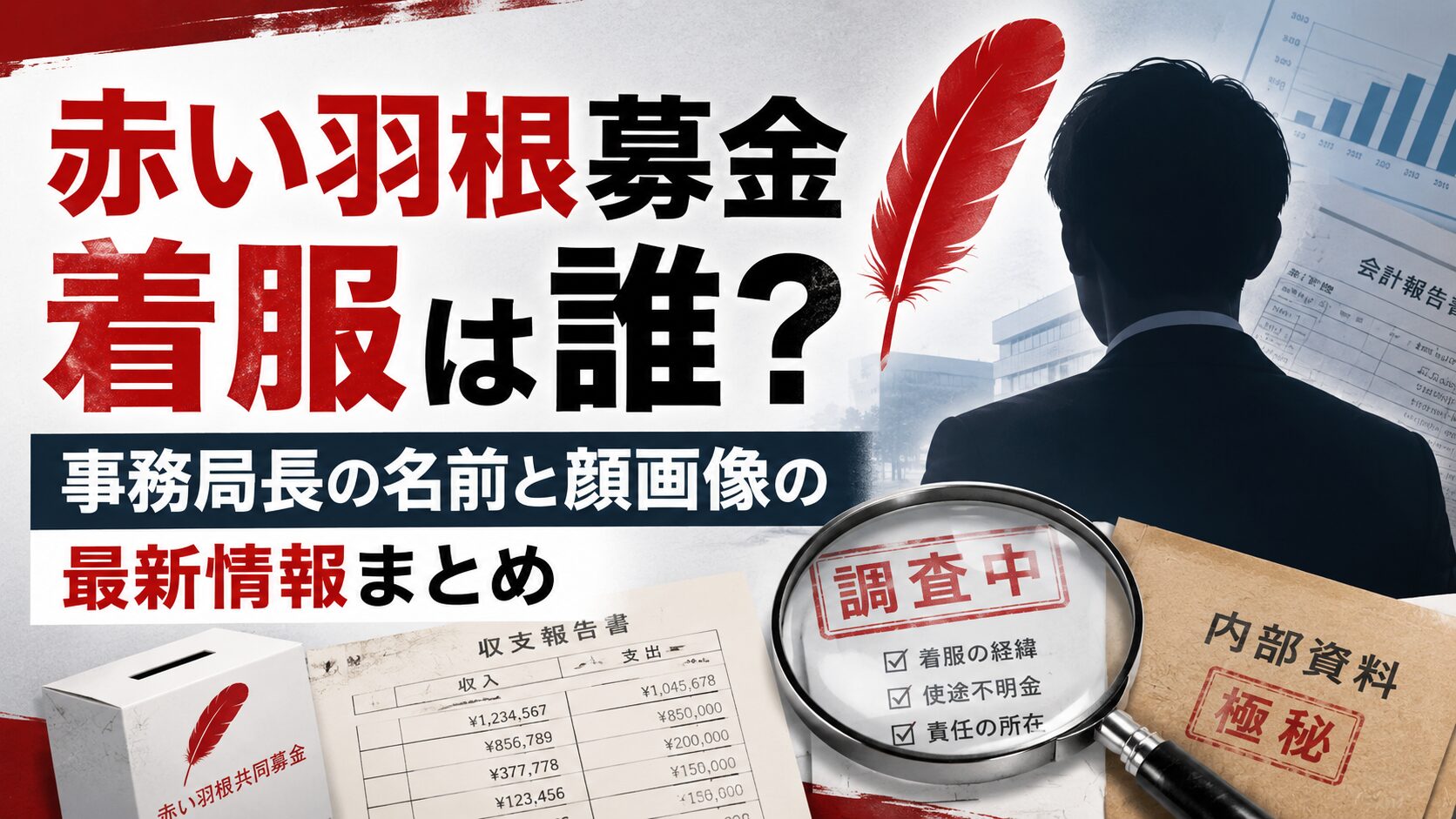 赤い羽根募金着服は誰？事務局長の名前と顔画像の最新情報まとめ